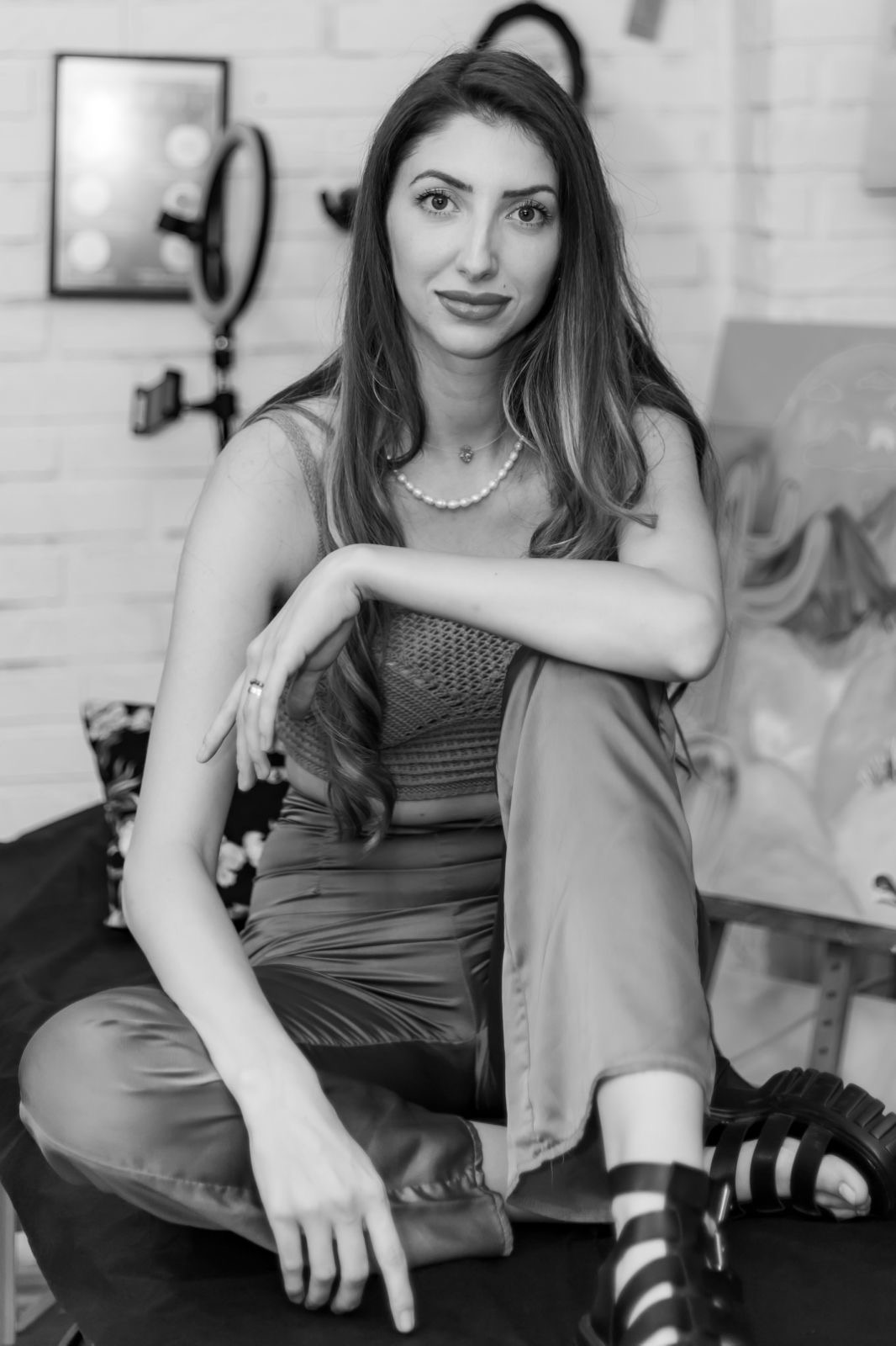 Детайл от студиото